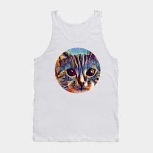 Cheerful floppy cat Tank Top